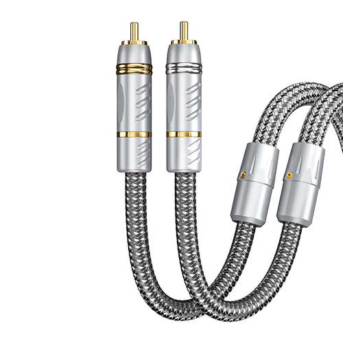 TanGo 天极冷冻单晶铜RCA音频线