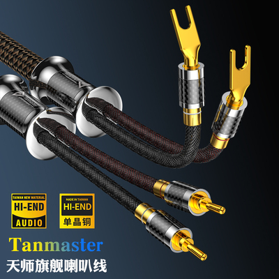Tanmaster天师单晶铜冷冻版喇叭线