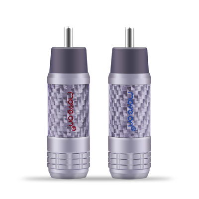 A10 紫铜镀铑RCA莲花头