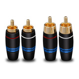 A5 RCA / A5S 镀金莲花插头